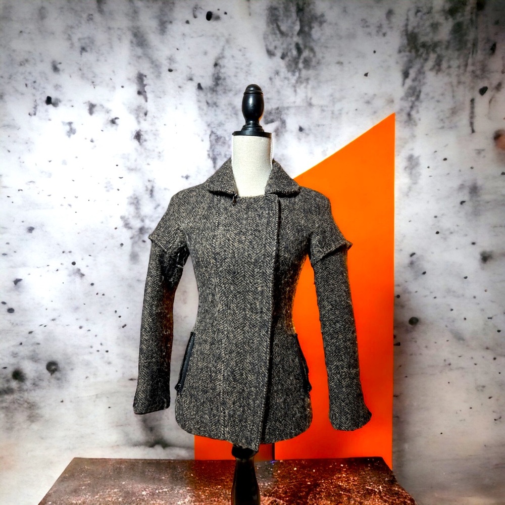 Elie Tahari Tweed Winter Blazer Coat Jacket from Saks Fifth Avenue